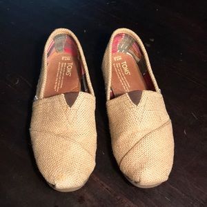 Toms women’s burlap classic size 7.5
